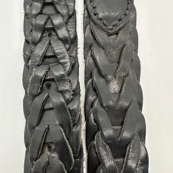 Kenneth Cole New York Leather Belt Black Size 36 - Picture 7 of 8